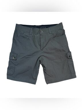 Orvis Men's Jackson Quick-Dry Tech Shorts Charcoal Grey Stretch Cargo Size 34